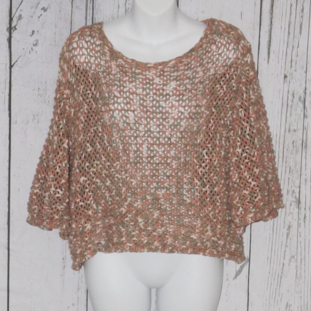 Anthropologie Moth Chunky Knit Multi Sweater